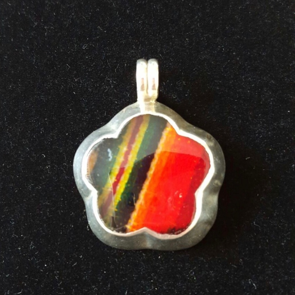 NEW Solid Peruvian Silver 950 Pendant